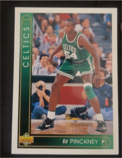 1990 Upper Deck #54 Ed Pinckney — front