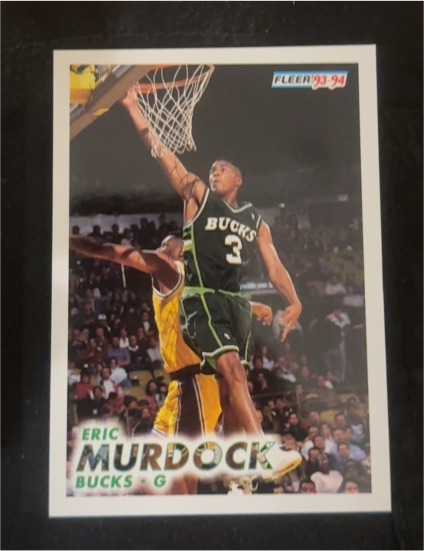 1993-94 Fleer #3 Eric Murdock — front