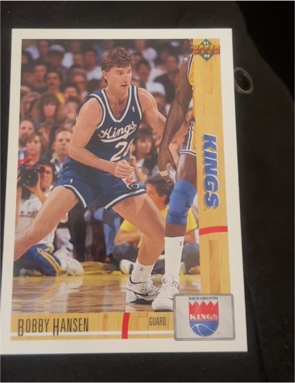1992 Upper Deck #20 Robby Hansen — front