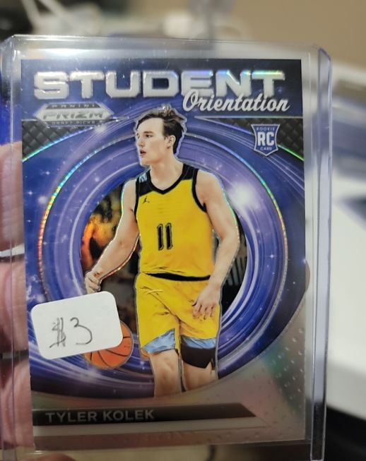 2020 Panini Prizm Draft Picks Student Orientation #SO-11 Tyler Kolek — front