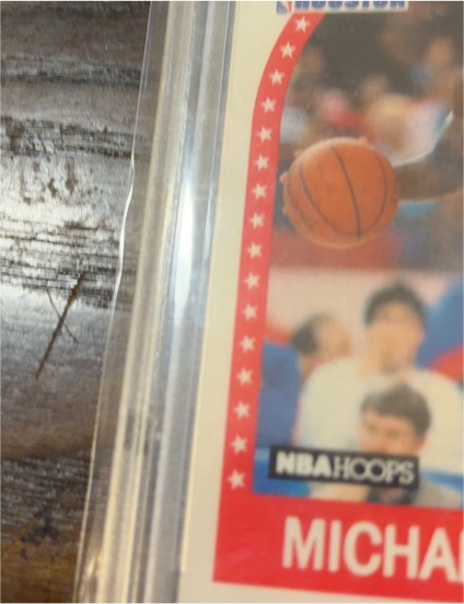 1990 NBA Hoops #1 Michael Jordan — front