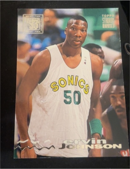 1994 Topps Stadium Club #50 Ervin Johnson — front