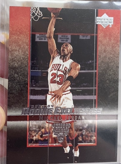 2003-04 Upper Deck Rookie Exclusives #R3 Michael Jordan — front