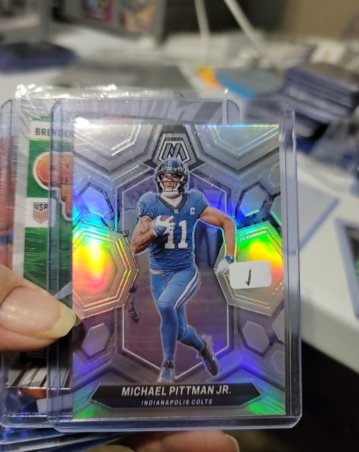 2021 Panini Mosaic #11 Michael Pittman Jr. — front