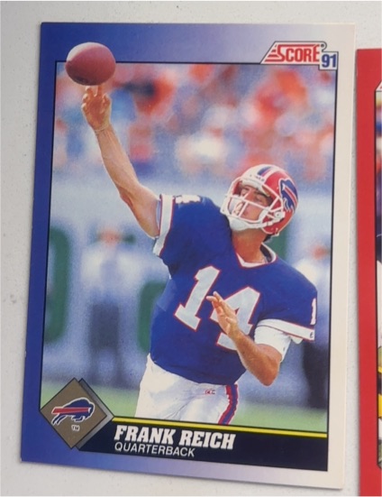 1991 Score #14 Frank Reich — front