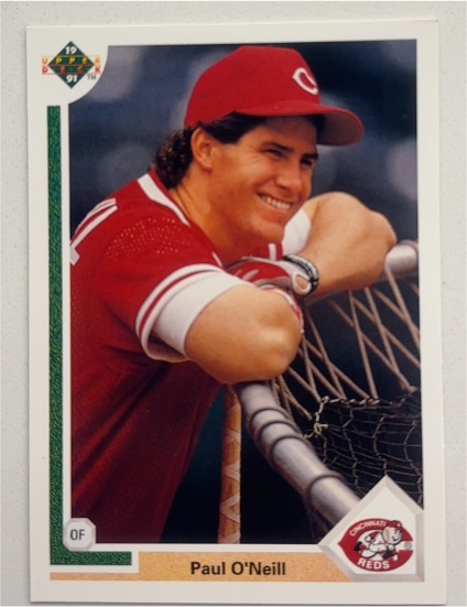 1991 Upper Deck #OF Paul O'Neill — front