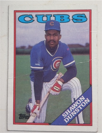 1987 Topps #100 Shawon Dunston — front