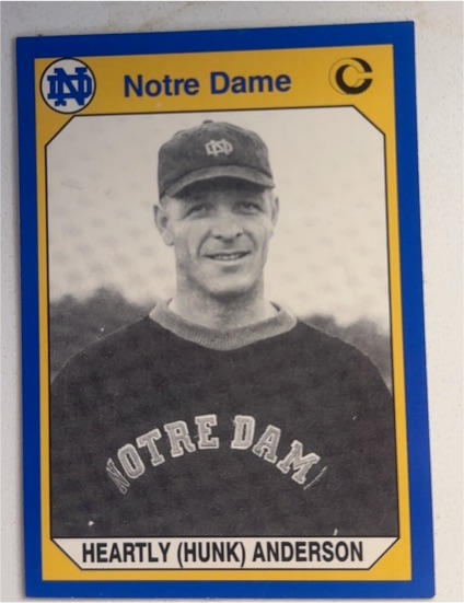 1989 College Collection C-1 Heartly (Hunk) Anderson — front