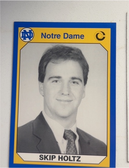 1987 Classic #C-1 Skip Holtz — front