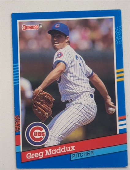 1991 Donruss #33 Greg Maddux — front