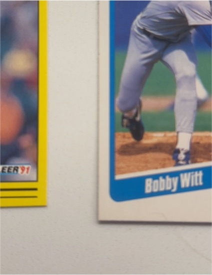 1991 Fleer # Bobby Witt — front