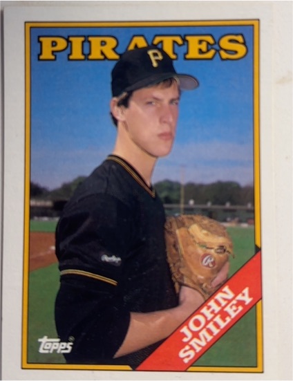 1989 Topps #350 John Smiley — front