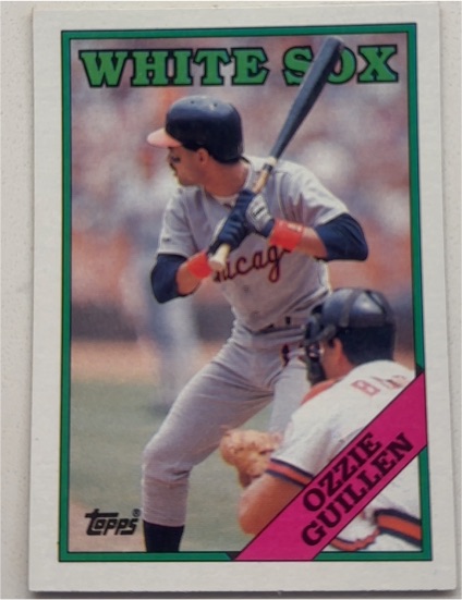 1987 Topps #1 Ozzie Guillen — front