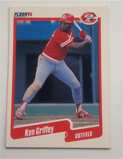 1990 Fleer #90 Ken Griffey — front