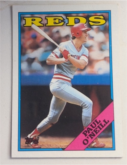 1988 Topps #350 Paul O'Neill — front
