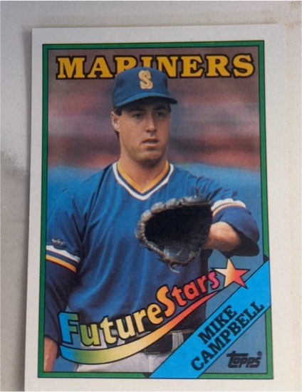 1988 Topps #300 Mike Campbell — front