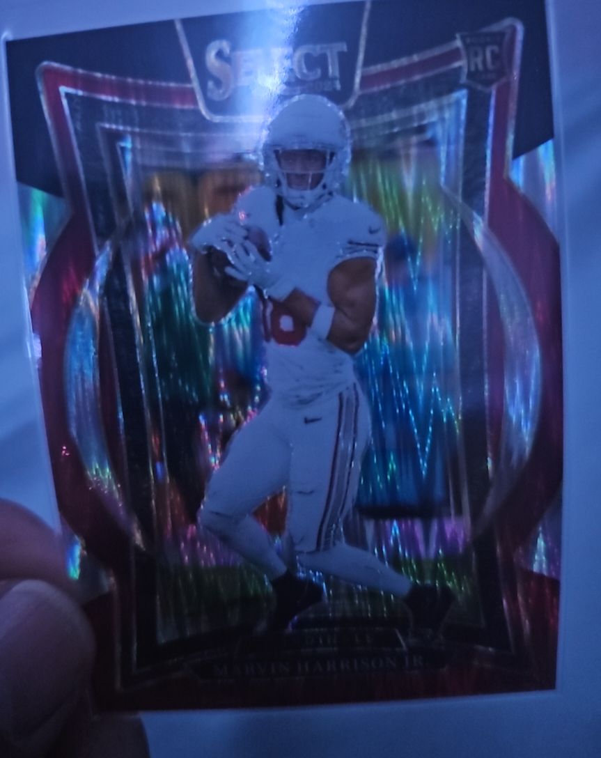 2022 Panini Select #1 Marvin Harrison Jr. — front