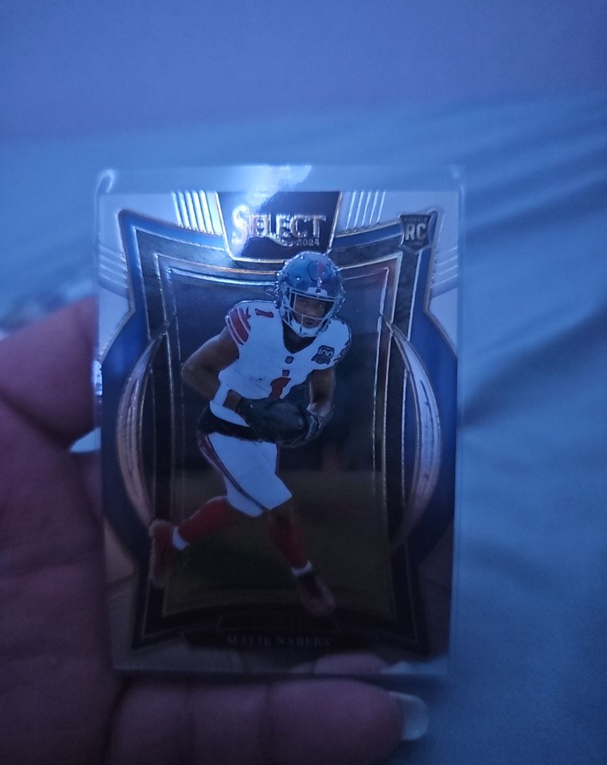 2023 Panini Select #RC Malik Nabers — front