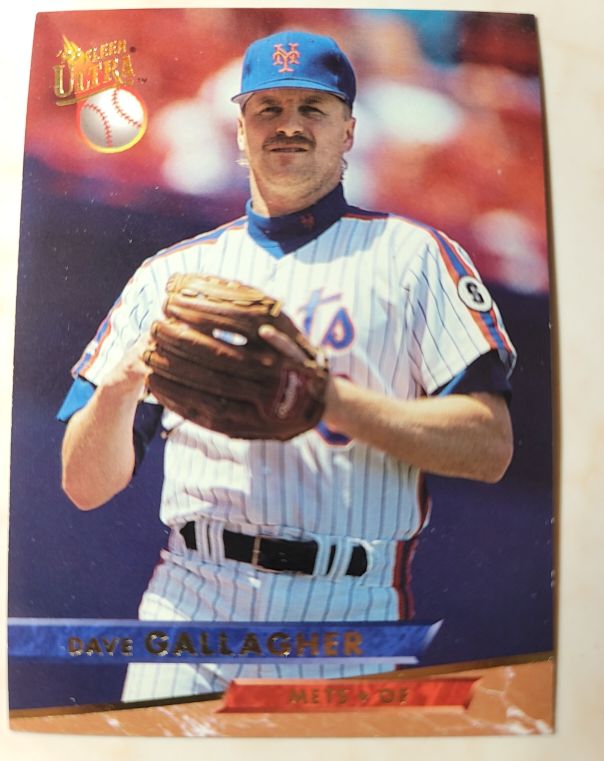 1993 Fleer Ultra #8 Dave Gallagher — front