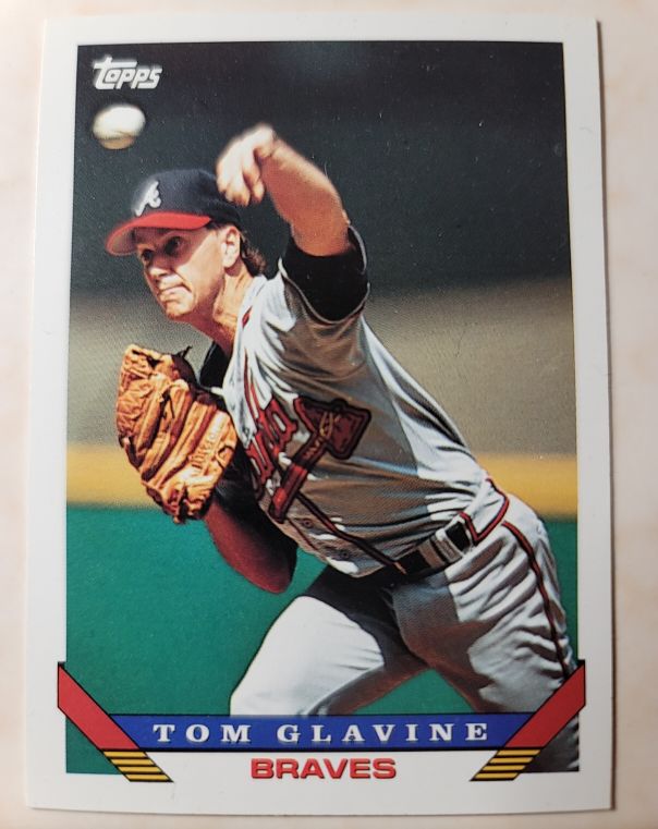 1991 Topps #300 Tom Glavine — front