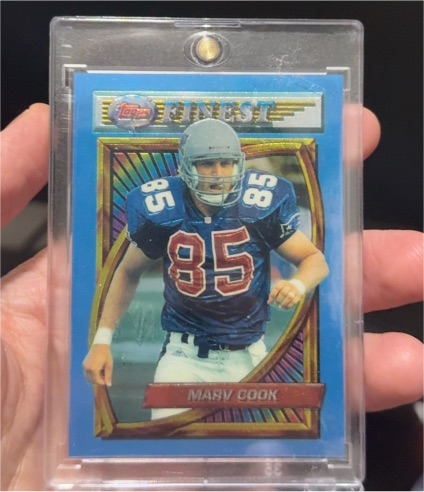 1991 Topps Finest #85 Marv Cook — front