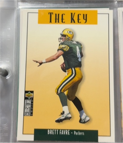1993 Upper Deck Collector's Choice #4 Brett Favre — front
