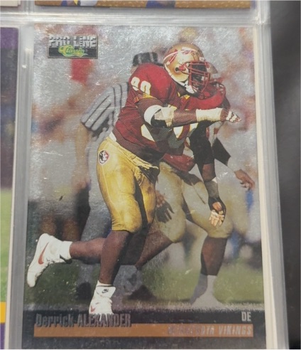 1993 Pacific #88 Derrick Alexander — front