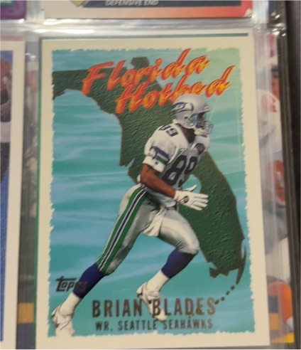 1995 Topps Florida Hotbed #FH2 Brian Blades — front