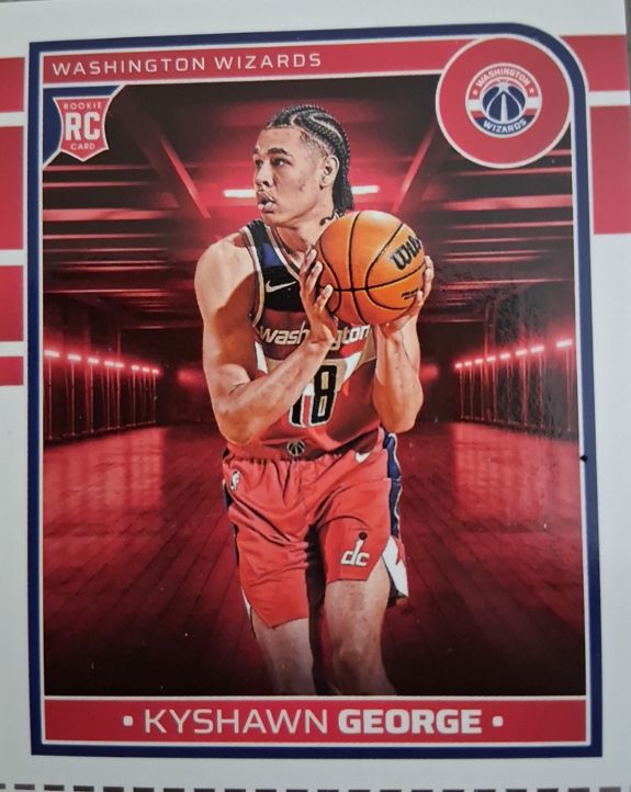 2024-25 Panini NBA Hoops #254 Kyshawn George — front