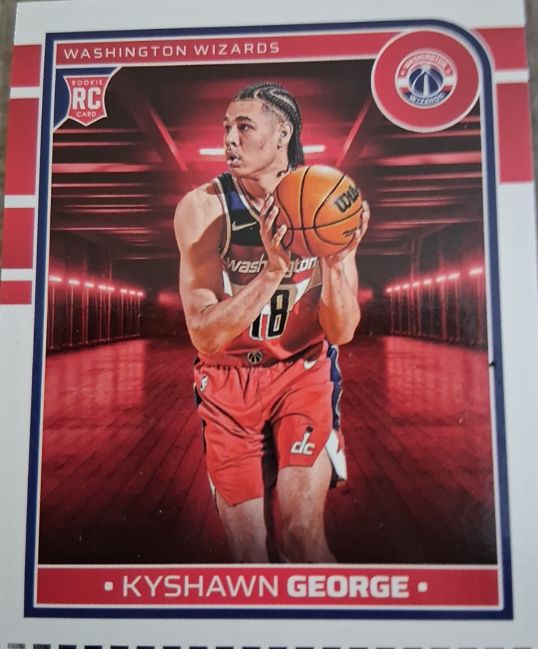 2024-25 Panini NBA Hoops #254 Kyshawn George — front