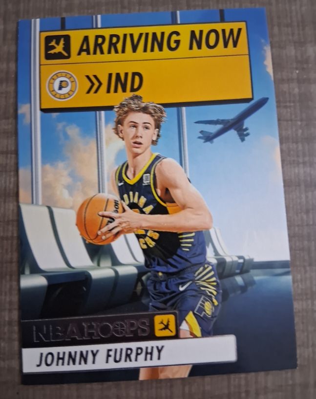 2024-25 Panini NBA Hoops #2 Johnny Furphy — front