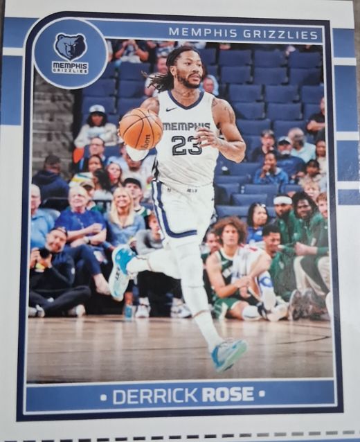 2024-25 Panini Hoops #37 Derrick Rose — front