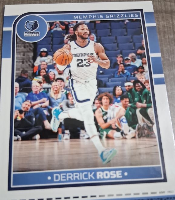 2024-25 Panini Hoops #37 Derrick Rose — front