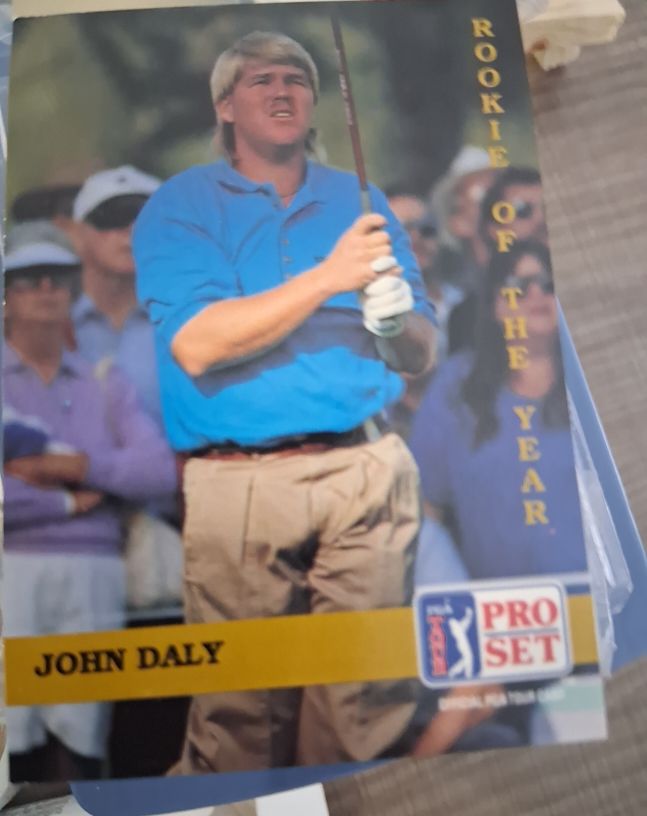 1992 Pro Set #187 John Daly — front
