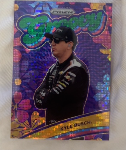 2024 Panini Prizm NASCAR #10 Kyle Busch Groovy — front