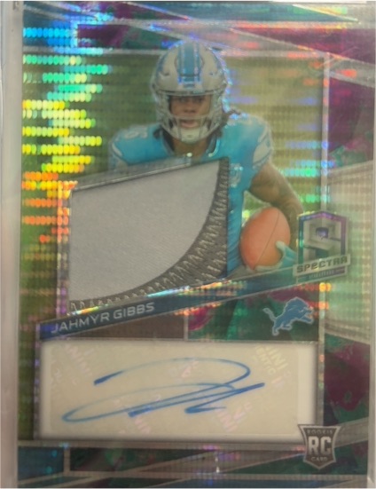 2023 Panini Spectra #235 Jahmyr Gibbs — front