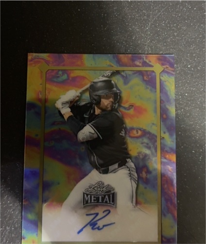 2020 Leaf Metal Baseball Autograph — front