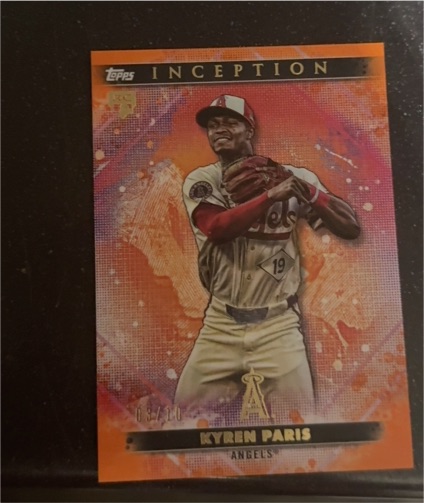 2024 Topps Inception #20 Kyren Paris — front