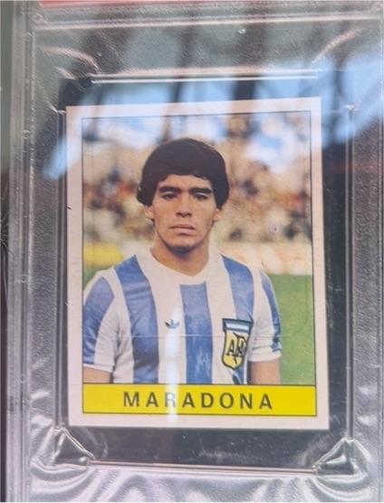 1979 Panini Calciatori #312 Diego Maradona — front