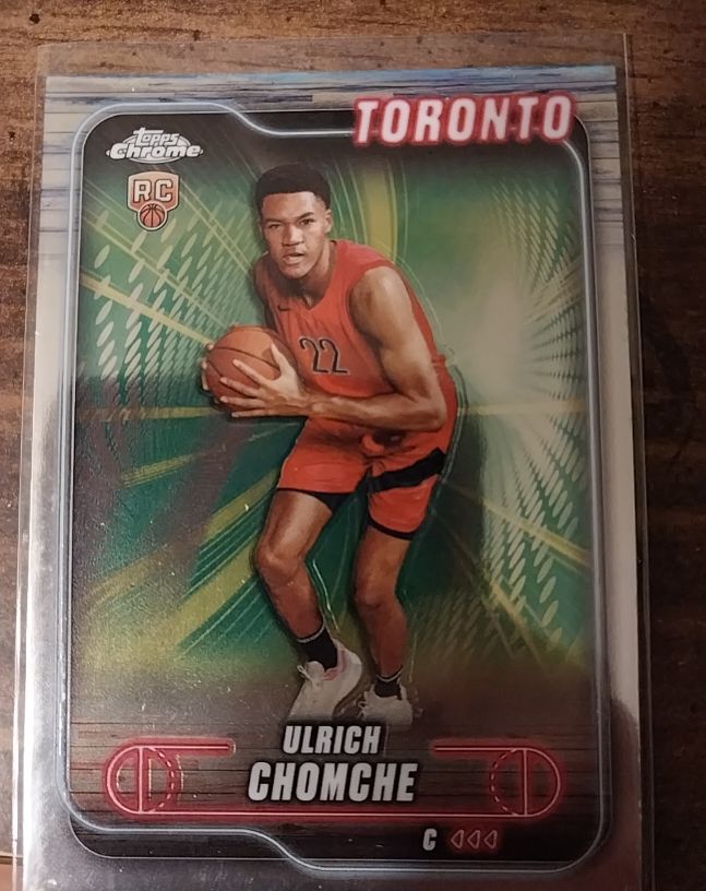 2024-25 Topps Chrome #191 Ulrich Chomche — front