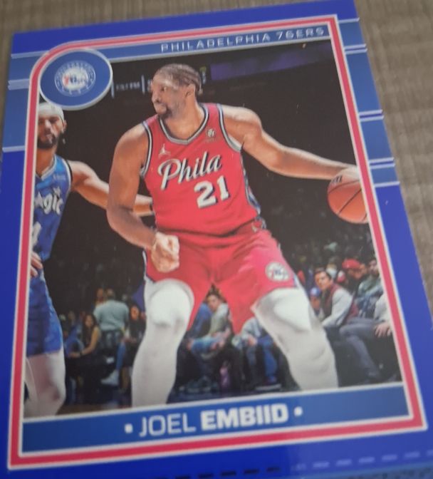 2024-25 Panini NBA Hoops #131 Joel Embiid — front