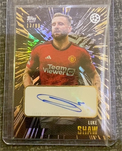 2023-24 Topps Whip #13 Luke Shaw — front