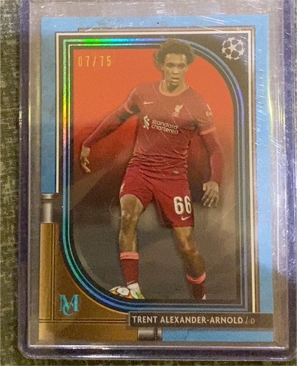 2021-22 Topps Museum Collection UEFA Champions League #19 Trent Alexander-Arnold — front