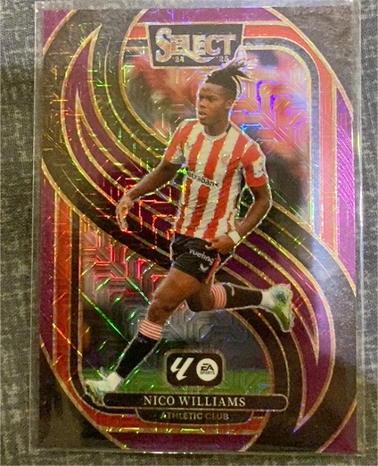 2024-25 Panini Select La Liga #40 Nico Williams — front