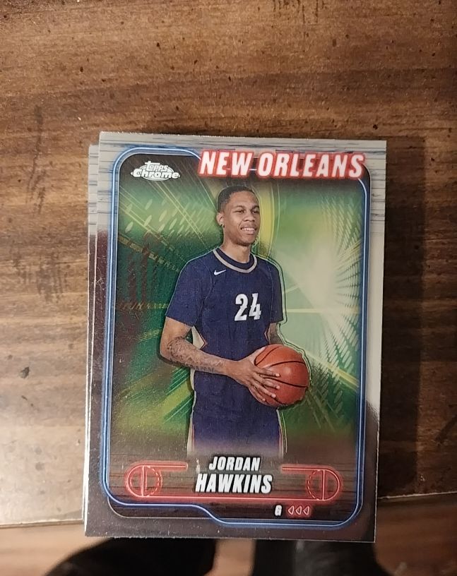 2024-25 Topps Chrome #200 Jordan Hawkins — front