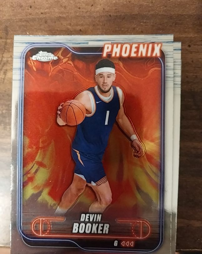 2024-25 Topps Chrome #164 Devin Booker — front