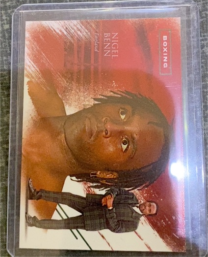 1993 Topps Boxing #BS1 Nigel Benn — front