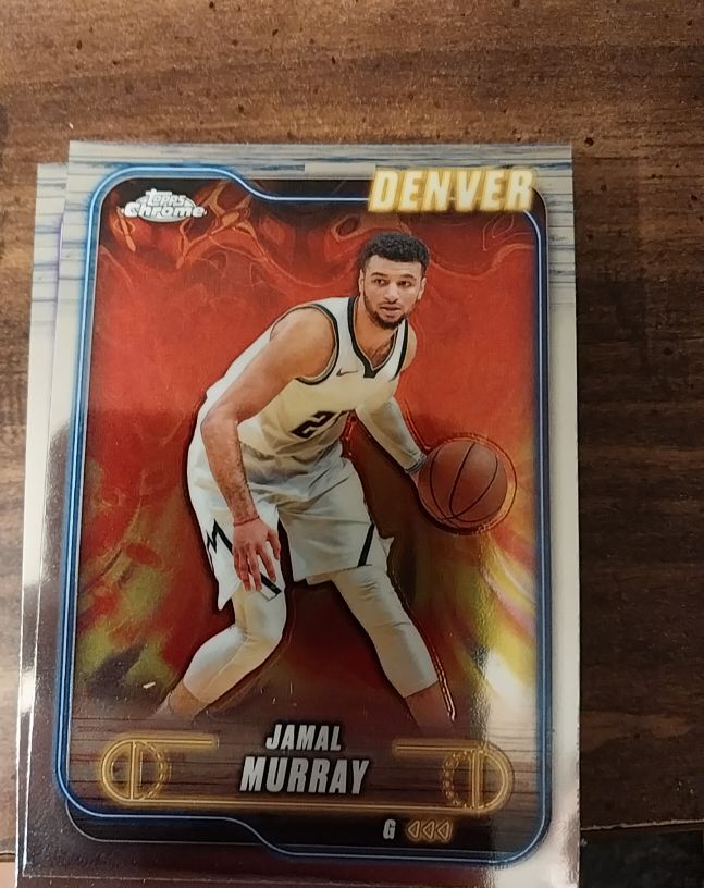 2024-25 Topps Chrome #34 Jamal Murray — front