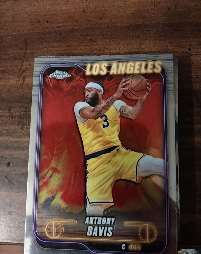 2024 Topps Chrome #86 Anthony Davis — front