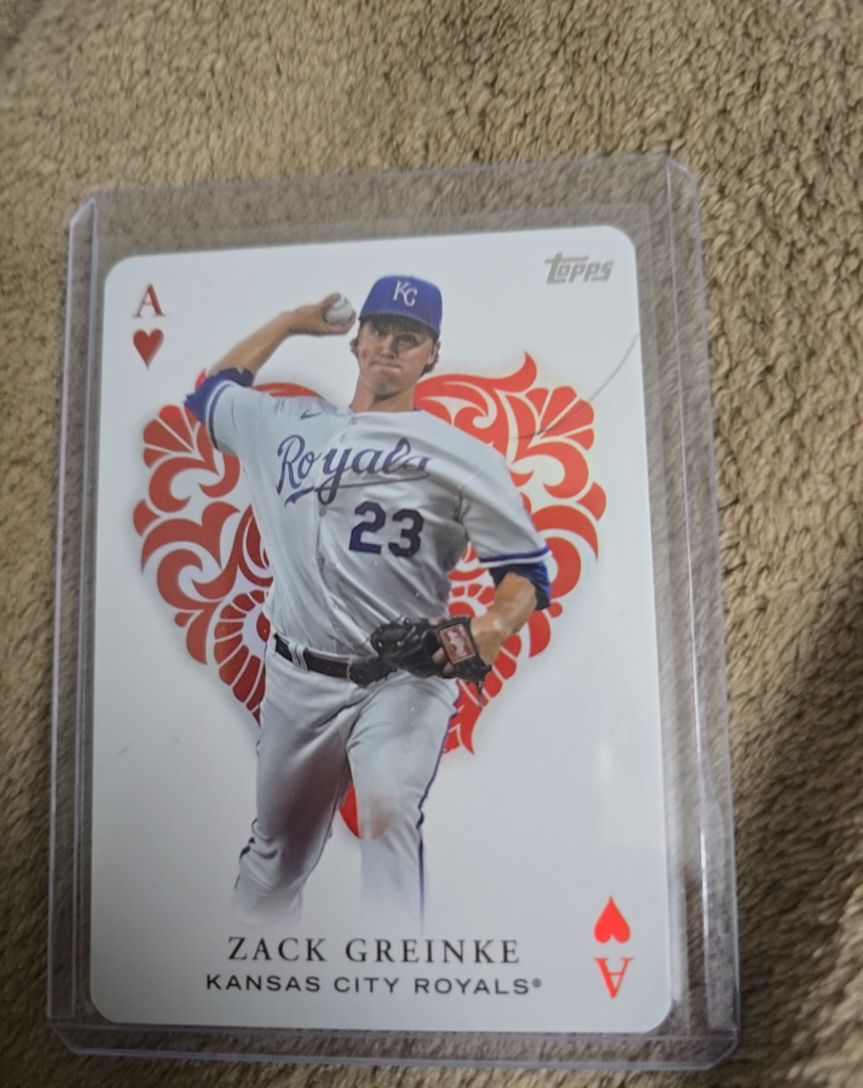 2023 Topps All Aces #AA-72 Zack Greinke — front